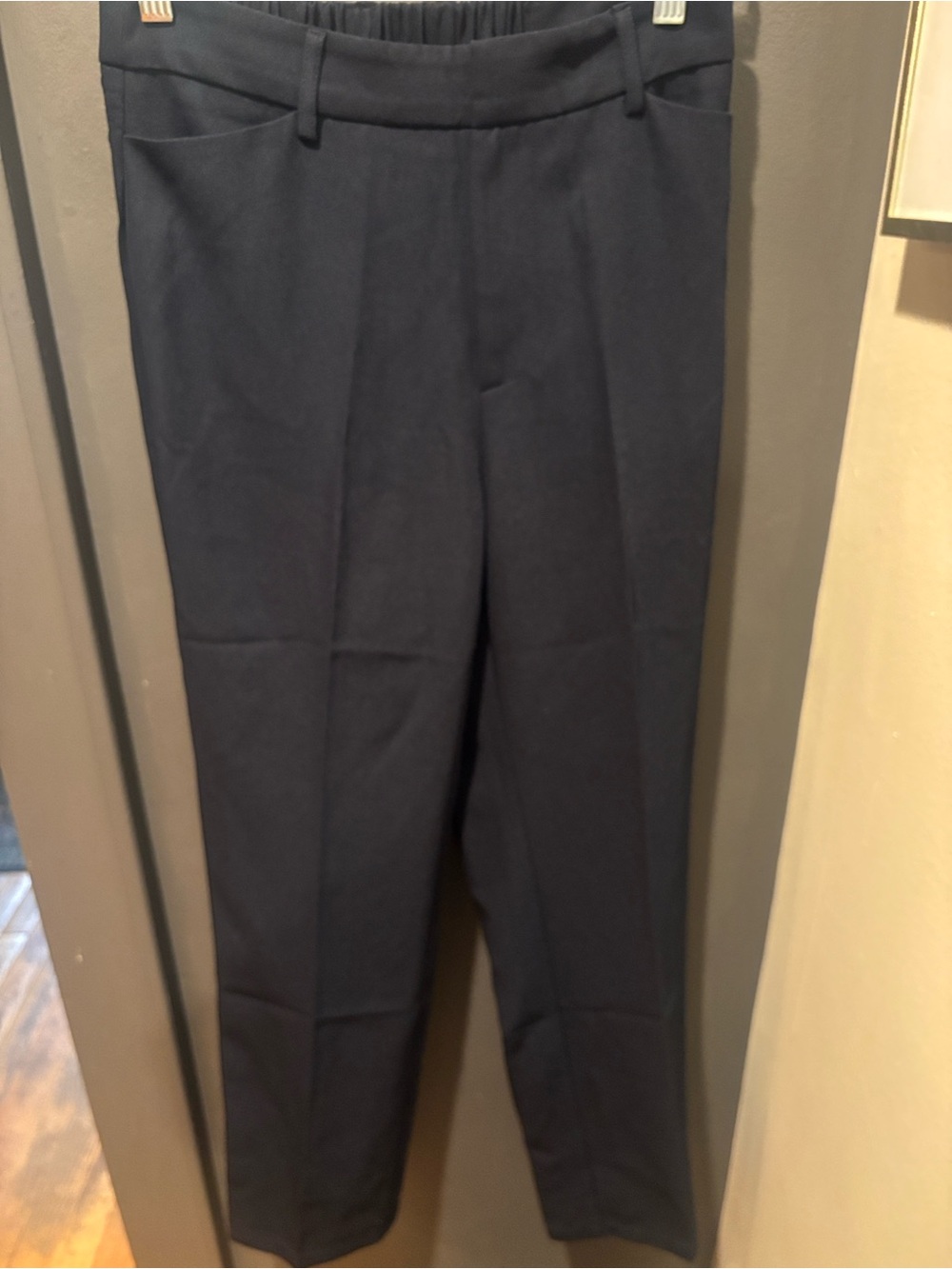 Tailored Navy Women's Trousers - Classic Workwear Pants